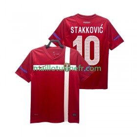 Maillot de Foot Serbie STAKKOVIC 10 2010 Domicile Retro